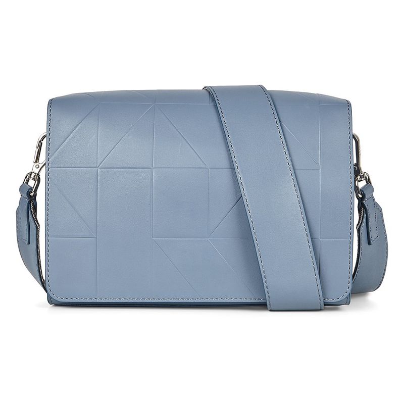 Bolsos Cruzados Ecco Geometrik Para Mujer,Azules,793406-YET